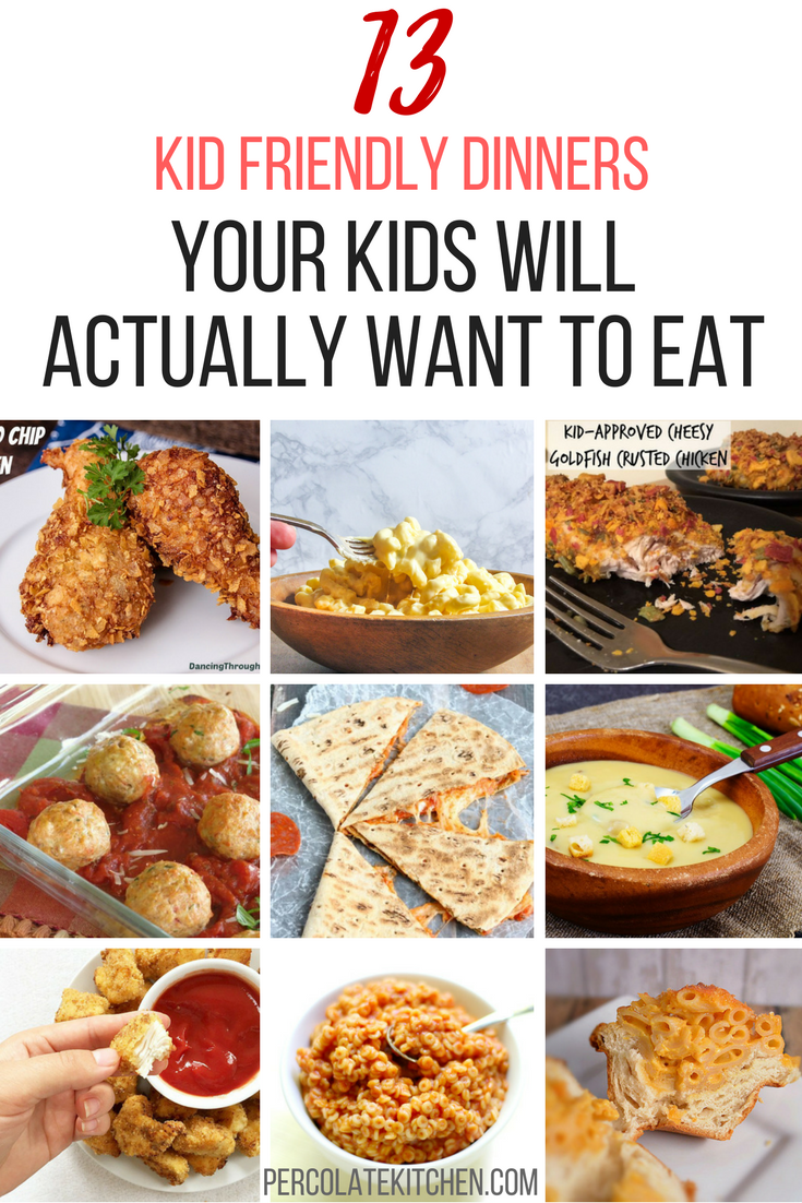 Picky Eaters? Here are 13 Quick and Easy Kid Friendly Recipes!