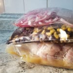 Pork Carnitas for the instant pot (or slow cooker) - the perfect freezer kit to keep on hand so you can throw it together on a busy night.