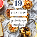 Need some quick grab-and-go breakfasts for when you're running out the door to school or work? Try one of these handy on-the-run ideas!