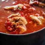 Bright-flavored marinara made from crushed tomatoes and seasoned with oregano. It's a great make-ahead recipe for the freezer and helps you out on busy nights!