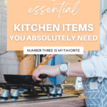 What are the essential items every kitchen needs? I'm sharing my 5 must-have kitchen gadgets and why I heart them- and why you will, too.