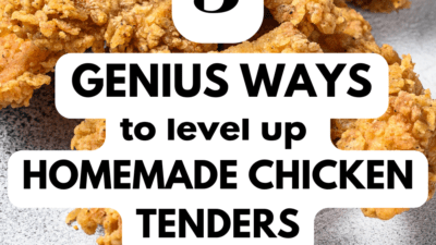 3 simple 'hacks' to make homemade chicken tenders juicy and full of flavor, with a crispy coating that doesn't get gummy.