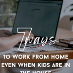 If you're trying to work from home with kids, actually being productive can feel impossible. Here's how to WAHM and not go nuts.