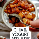 Get a healthy and filling breakfast on the table- quick- by prepping this easy breakfast bowl with chia and yogurt ahead of time!