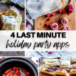 If you're hosting a quick shindig or a perfectly planned party, these last minute holiday party apps are so simple it feels like cheating!