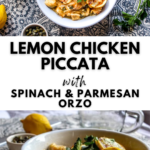 Easy chicken piccatta recipe made with lemon, chicken broth, and capers. Comes together in just 20 minutes!