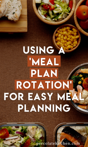 The 'Meal Plan Rotation' makes it so you can put together an easy meal plan, with less of the legwork than usual! Here's how to do it.